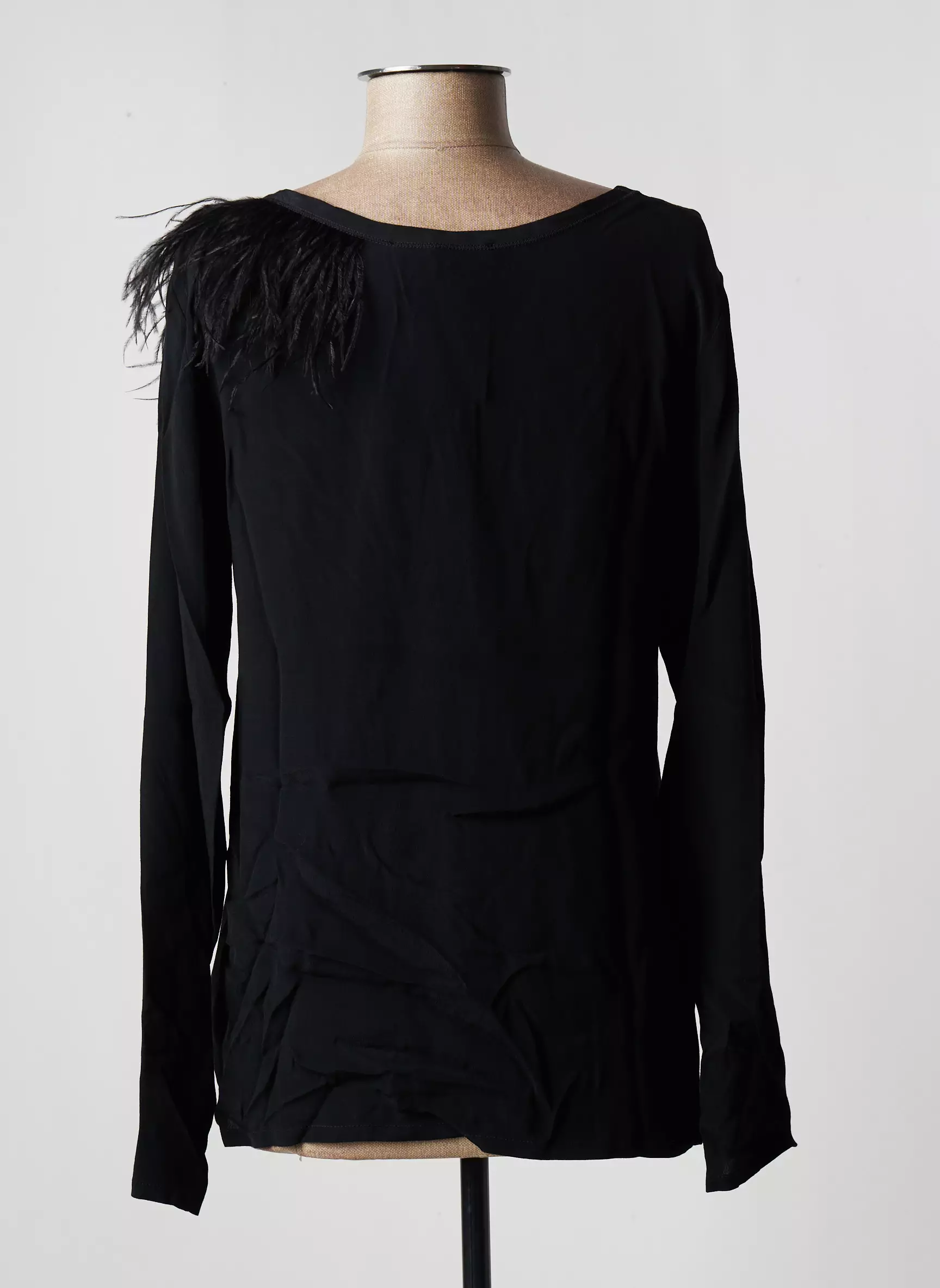 Trussardi Jeans Tops Femme couleur noir