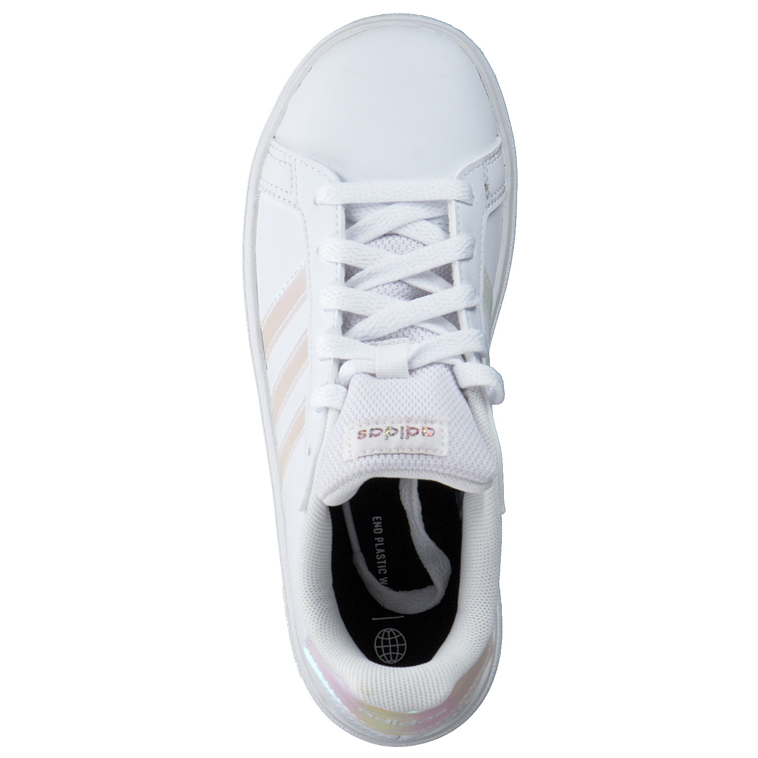 Adidas Core Grand Court 2.0 K, Sneakers Low, Damen, white