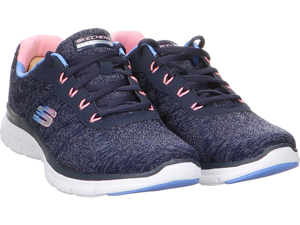 SKECHERS Freizeit Schnürer blau