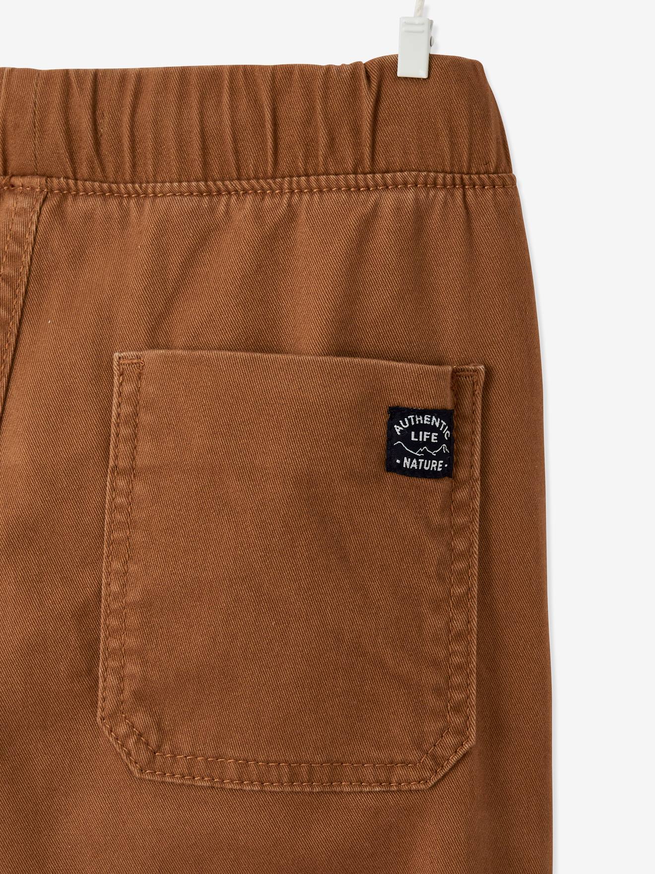 Pantalon battle garçon facile à enfiler navy