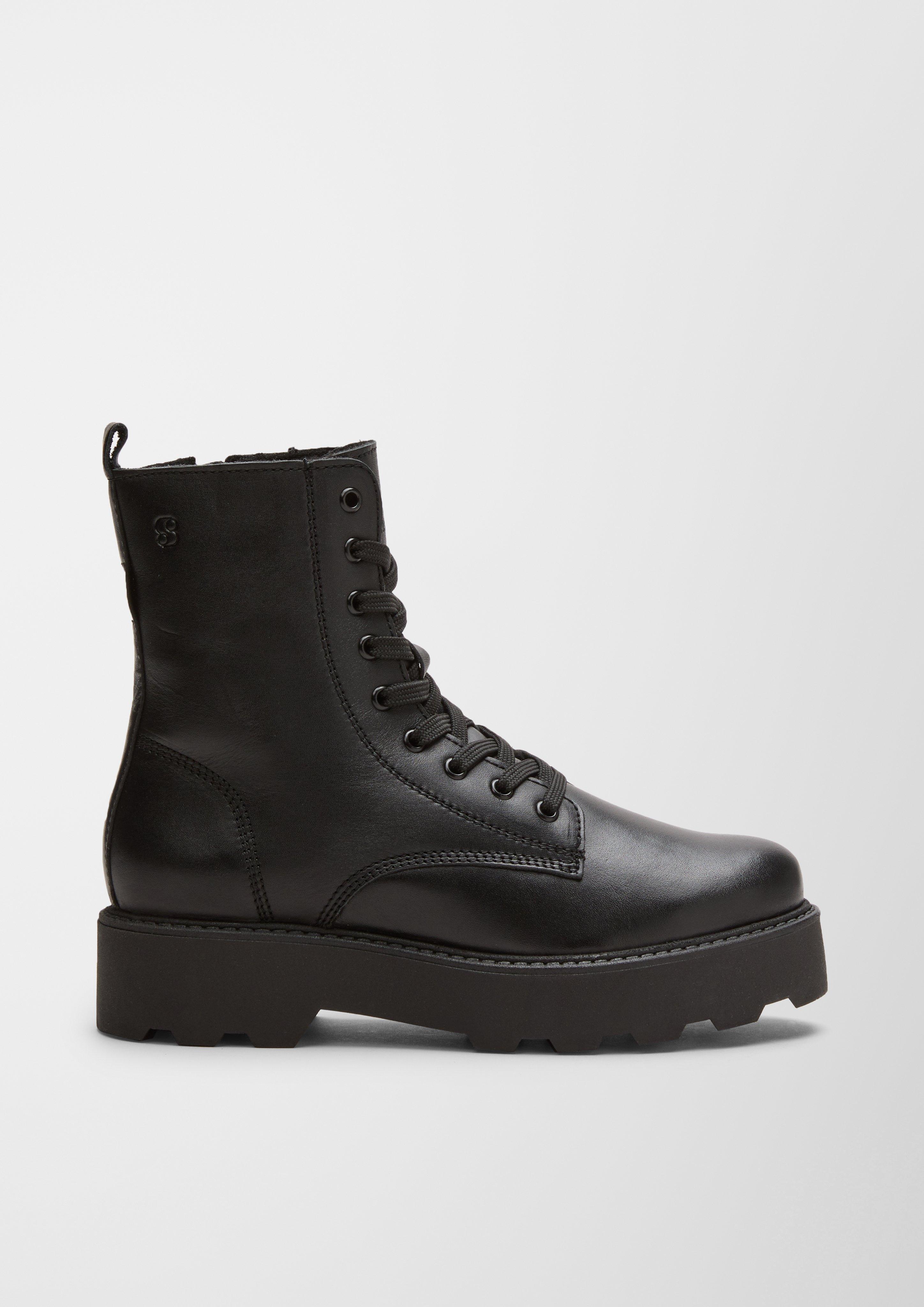 Lederstiefel mit Teddyfutter  6006656-003