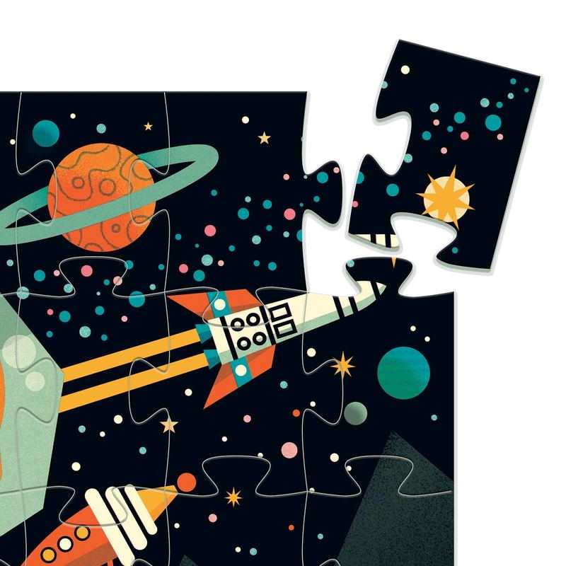 Puzzle station spatiale 54 pièces Djeco