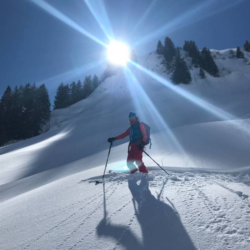 Erlebnis Geführte Skitour für Anfnger Tour