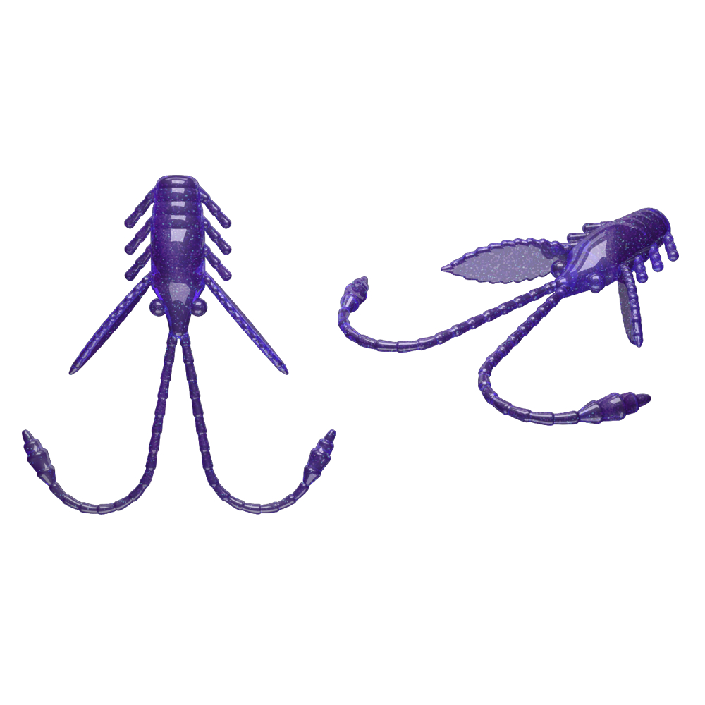 Libra Lures Pro Nymph Kunstköder (purple with glitter)
