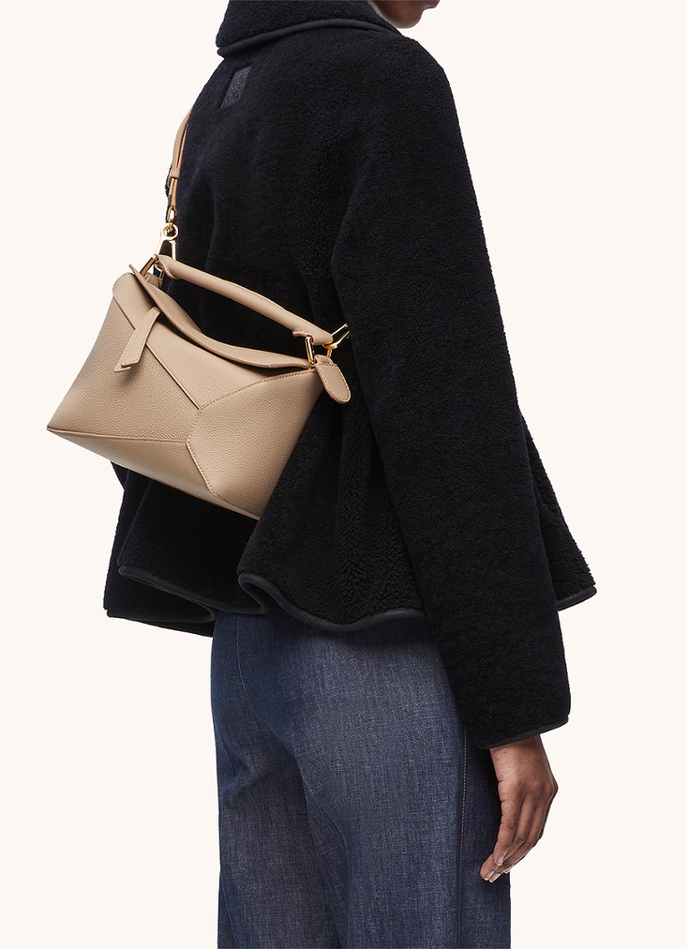 Geantă mică LOEWE Puzzle Edge din piele de vițel