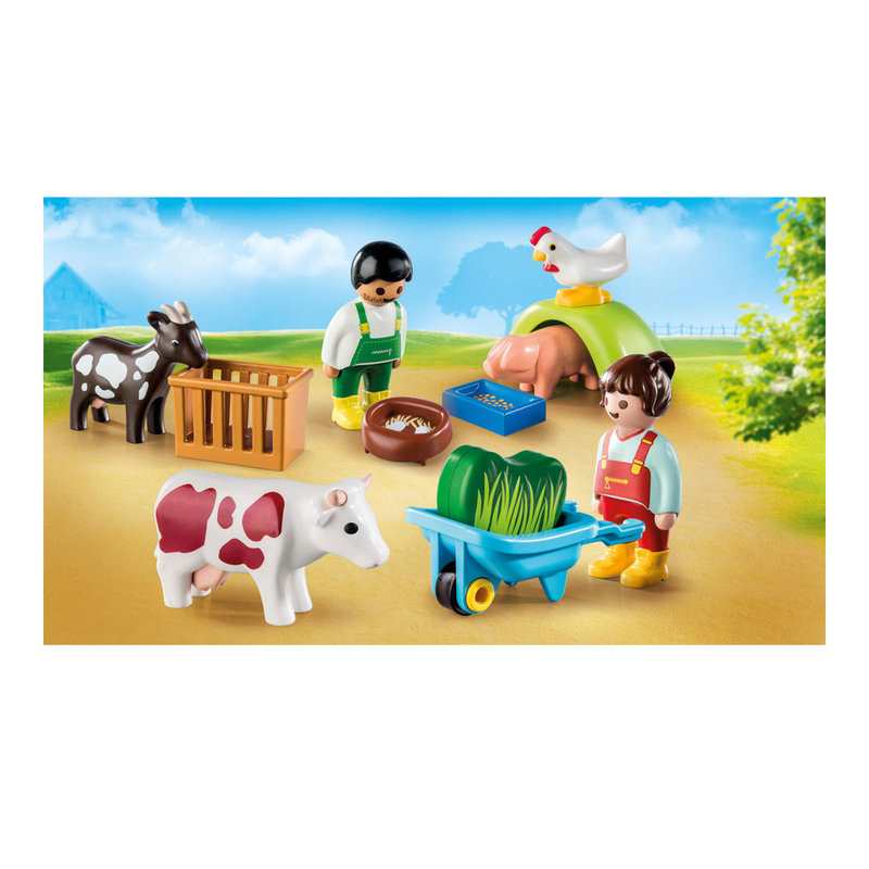 71158 Animaux de la ferme Playmobil 123