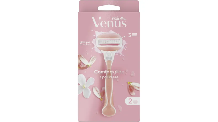 Gillette Venus Rasierer Comfortglide Spa Breeze