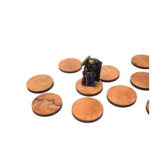 25mm Desert Bases (10)