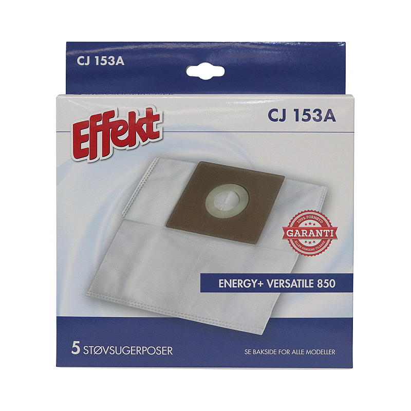 Effekt Støvsugerposer 5-pk CJ153A, Effekt