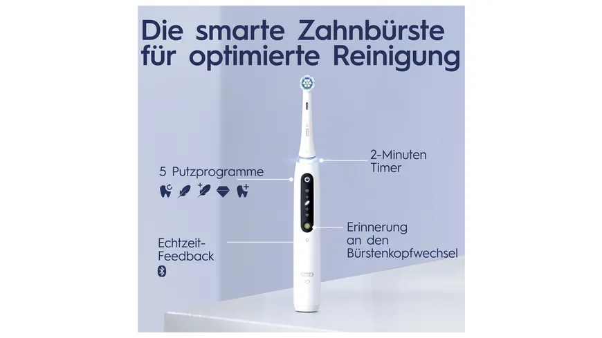 Oral-B Elektrische Zahnbürste iO Series 5 Quite White