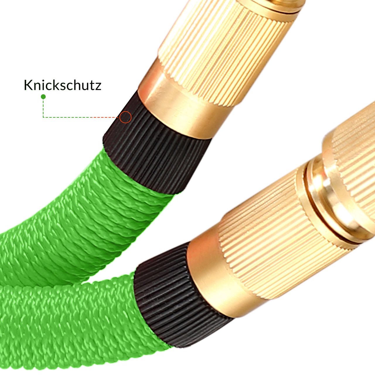 Casaria Gardebruk® Gartenschlauch Grün 30m flexibel