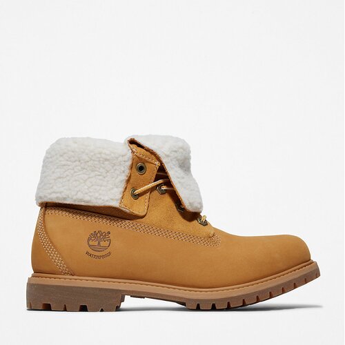DAMEN STIEFEL AUTHENTICS TEDDY FLEECE WP FOLD-DOWN