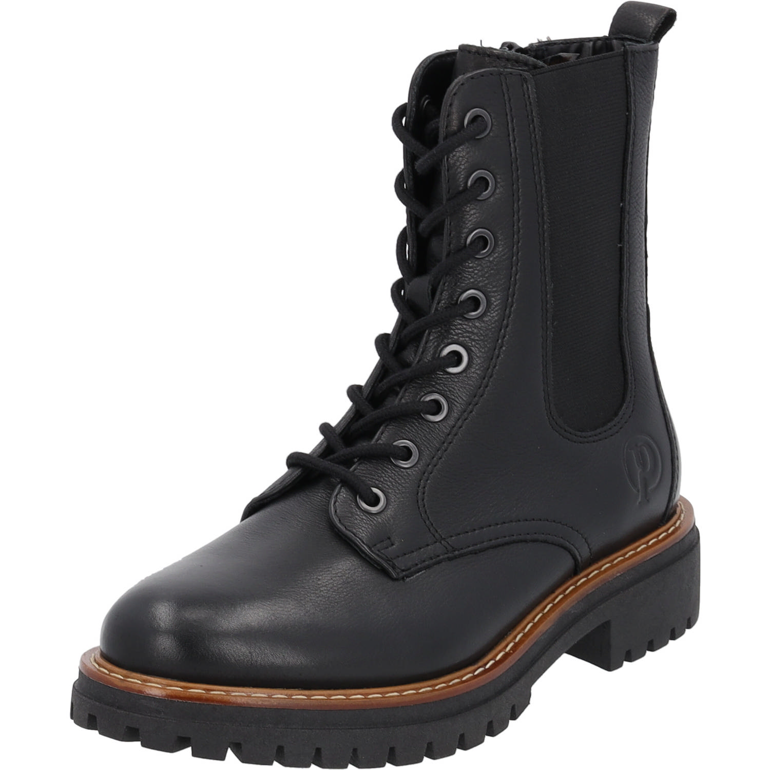 Palado Unije, Schnürstiefeletten, Damen, Schwarz