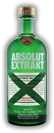Absolut Extrakt Absolut Extrakt Ein Premium Spirit Drink mit Vodka und natürlichen Aromen. 0,7	 Liter - Vol 35%