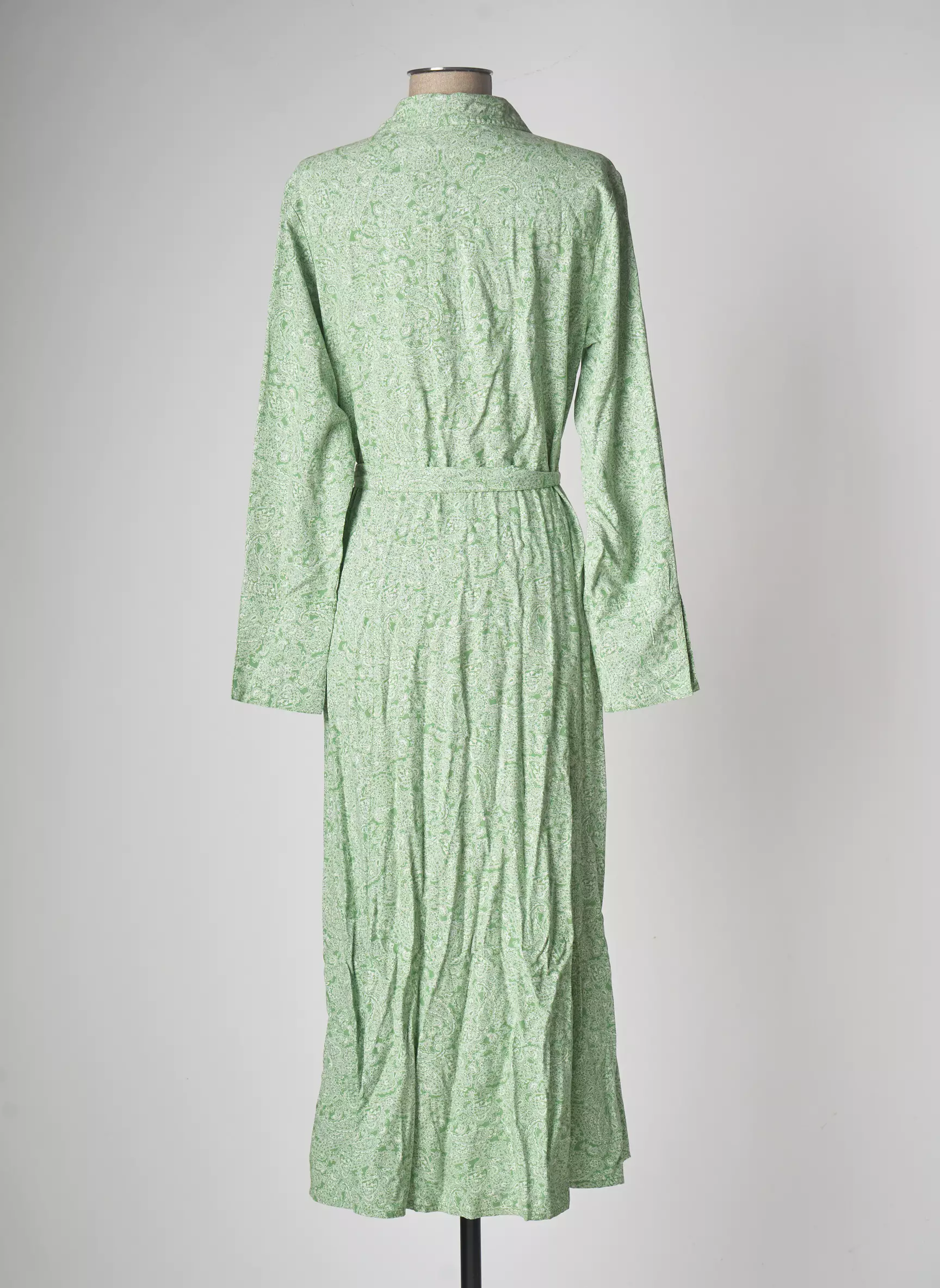 Cream Robes Longues Femme couleur vert