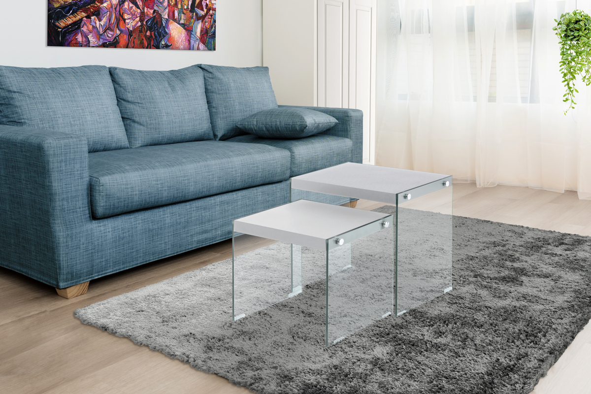 Kayoom Beistelltisch 2er-Set Elementary 225 Silber