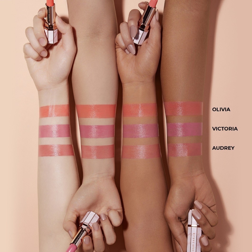 Dear Dahlia blooming edition lip paradise sheer dew tinted lipstick