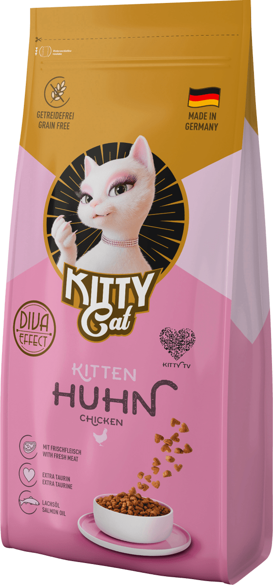 Trockenfutter Huhn Kitten, 3 kg