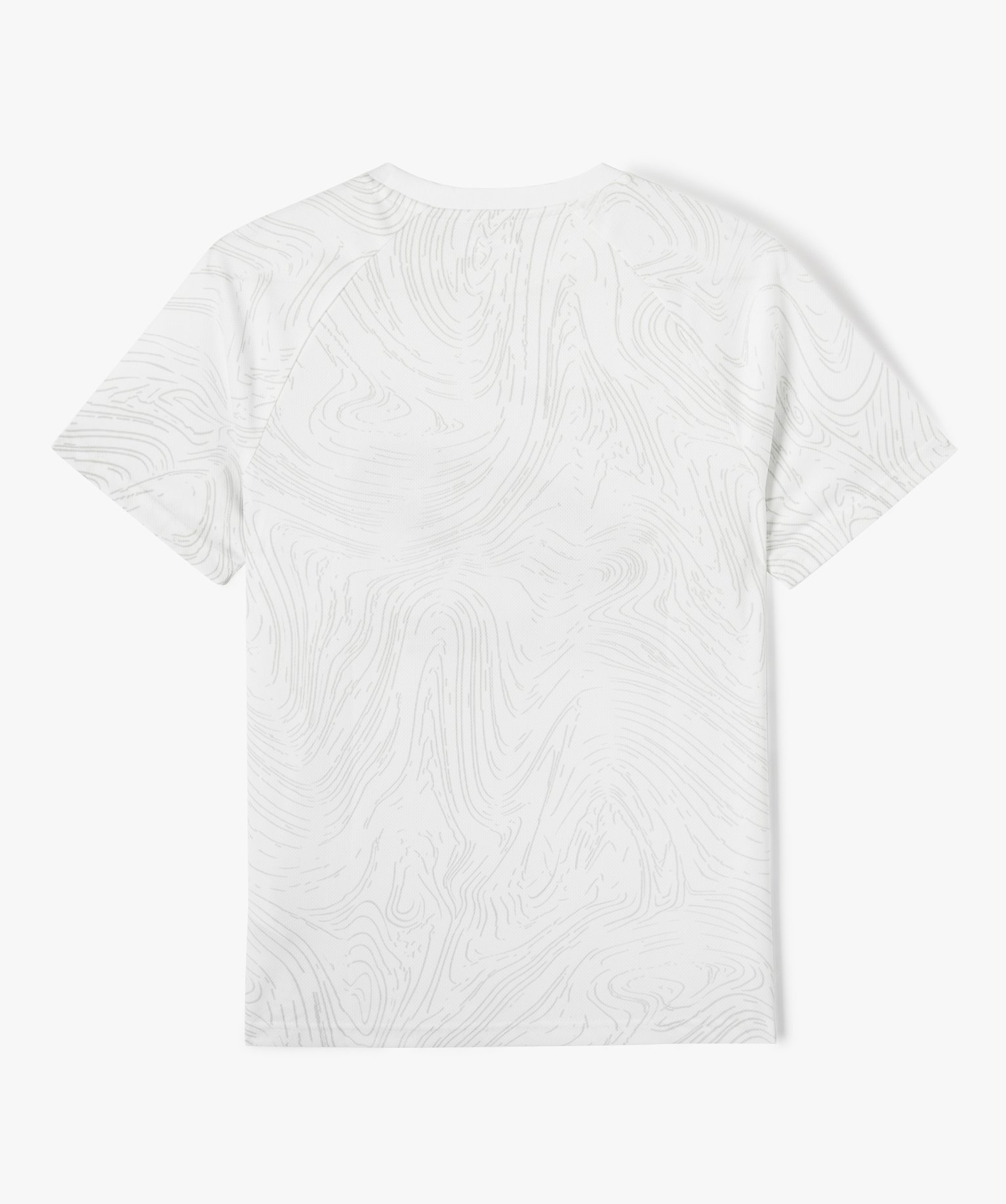 Tee-shirt manches courtes raglan en maille Garçon blanc | GEMO