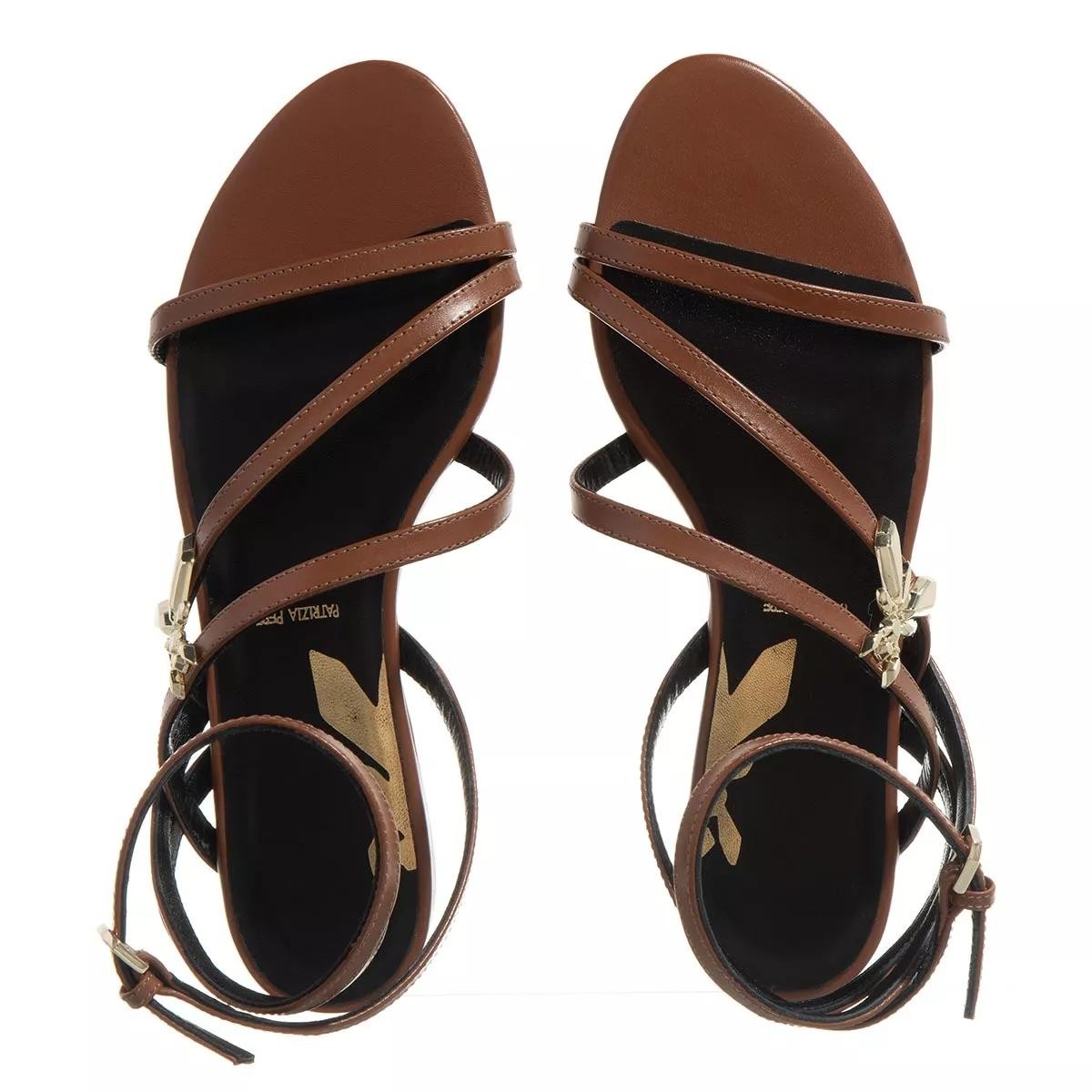 PATRIZIA PEPE WOMEN Riemchen Sandalen braun Sandale