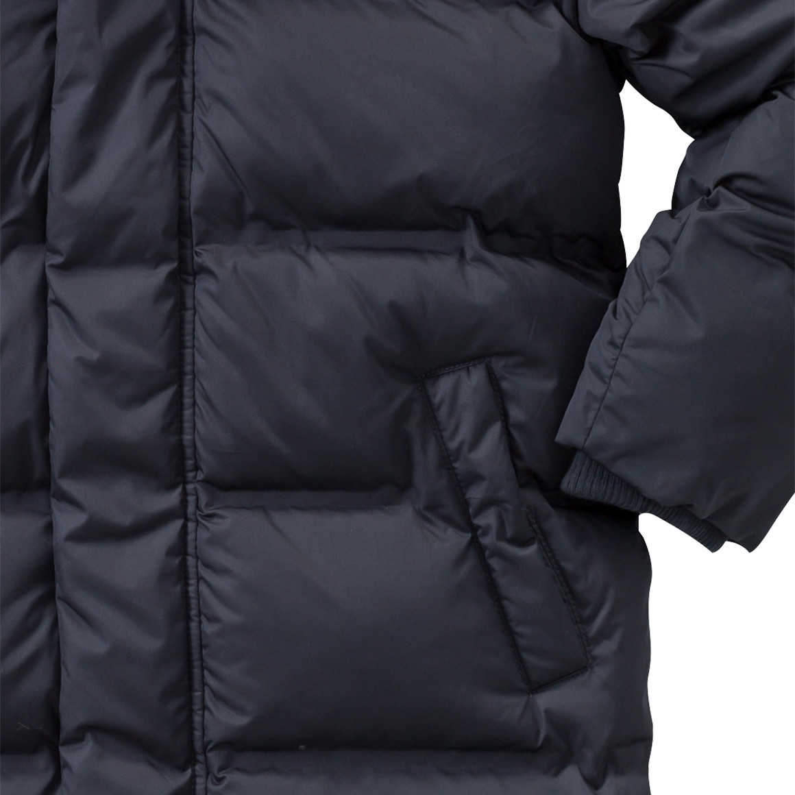 Jungen Puffer Mantel mit Kapuze