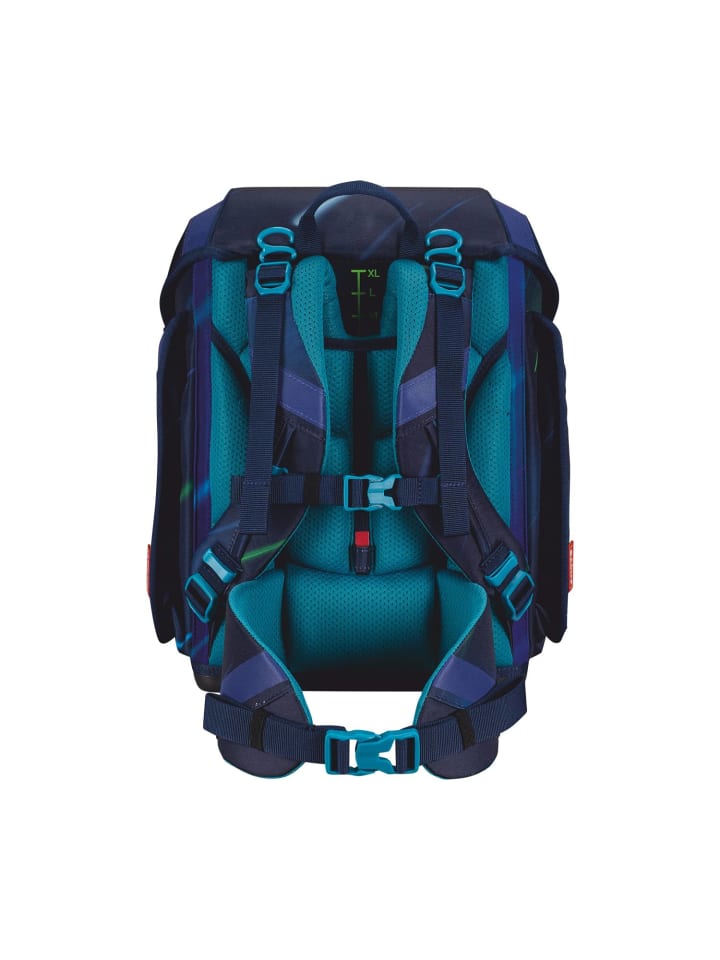 Scout Scout Genius Schulranzen-Set 4 teilig Exklusiv Superflash City Lights günstig kaufen onesize