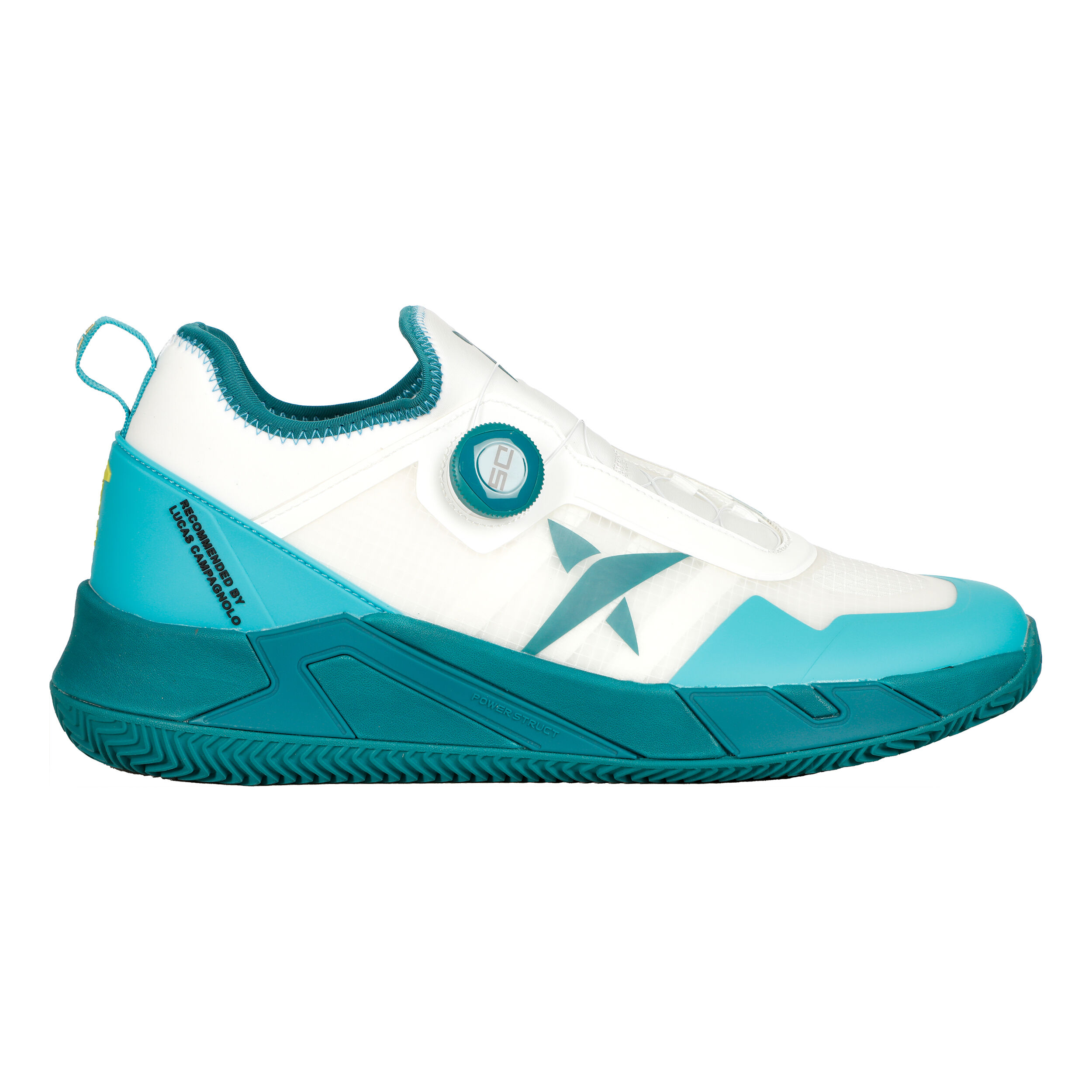 Alsai Campa Padelschuh Herren - Grün, Weiß