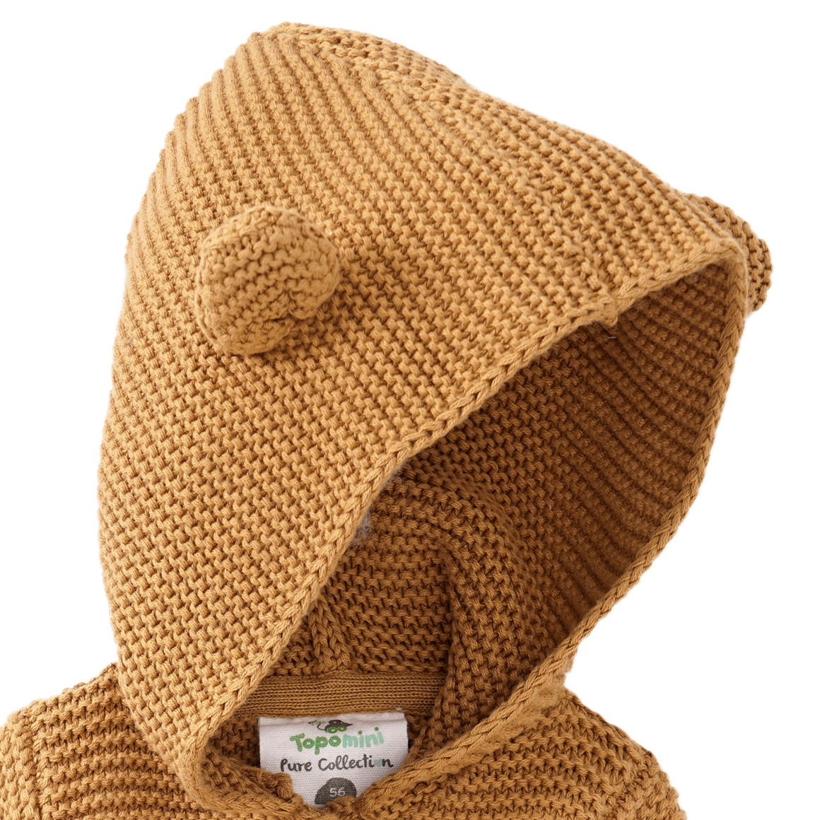 Newborn Strickjacke mit Öhrchen