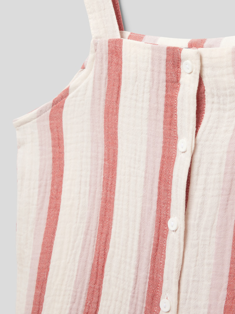 Top mit Muschelsaum Modell 'KOGTHYRA' in offwhite