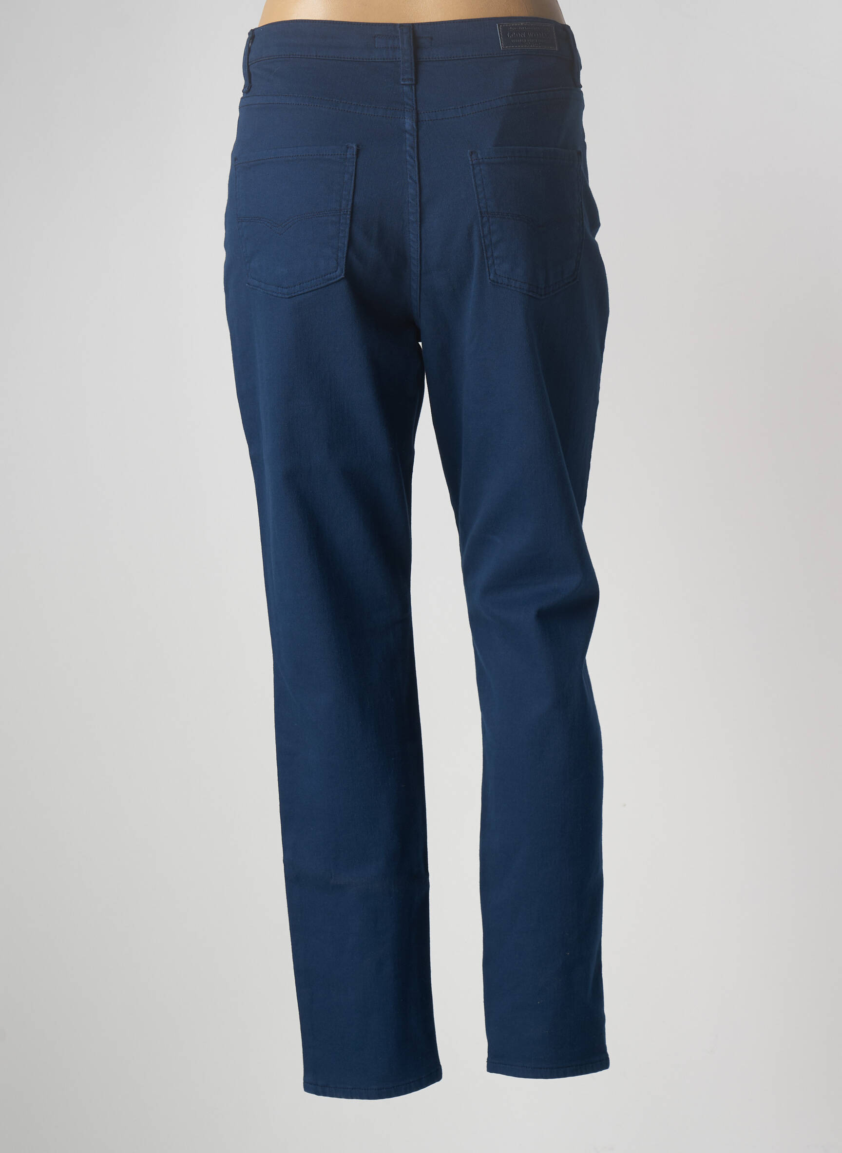 Lcdn Jeans Coupe Slim Femme couleur bleu
