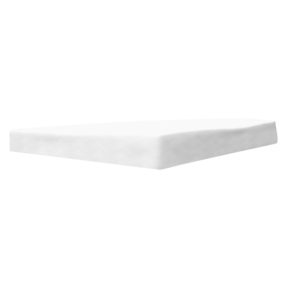 Winterjersey Spannbetttuch, 140-160 x 200 cm, weiß