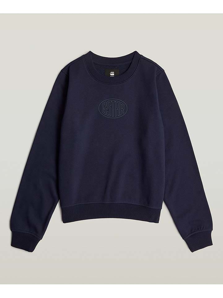 G-Star Sweatshirt in Dunkelblau günstig kaufen