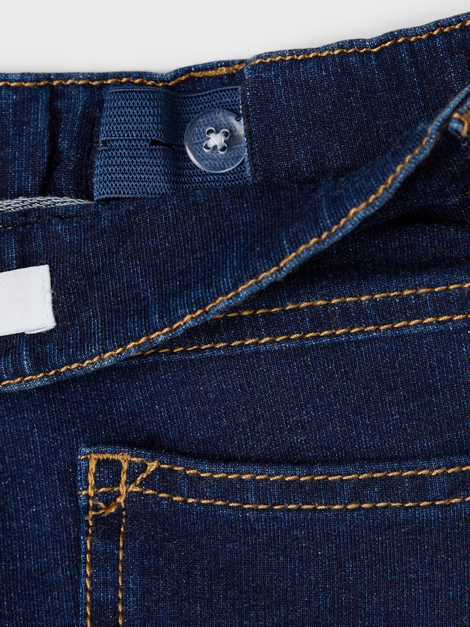 Name It Jeansshorts Jungen Jeanshose mit Kordelzug
