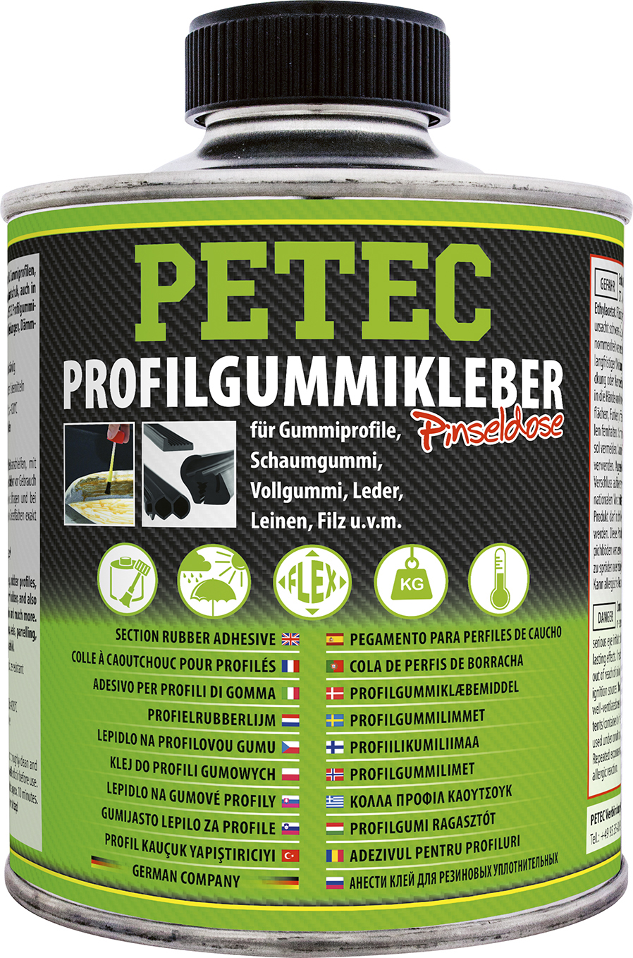 Profilgummikleber von Petec, 350ml - ATU