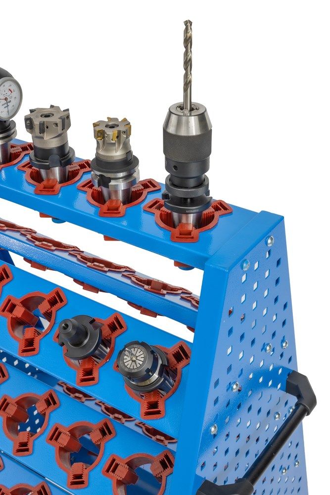Huvema K2310 Werkplaatskar met 55 CNC gereedschapshouders universeel