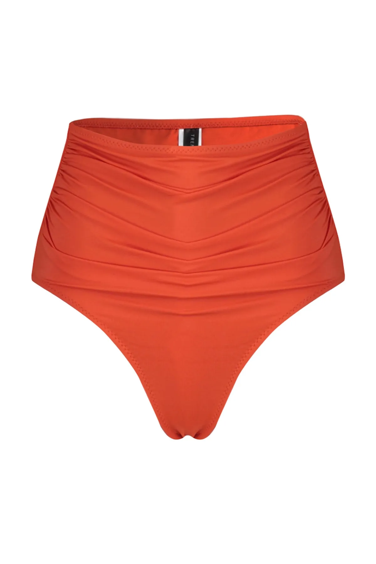 Trendyol Collection  Granatapfelblume Recovery Hipster-Bikinihose mit hoher Taille TBESS20BA0018