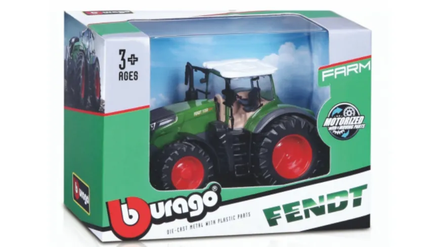 Bburago - Traktor Fendt 1050 Vario, Schwungrad