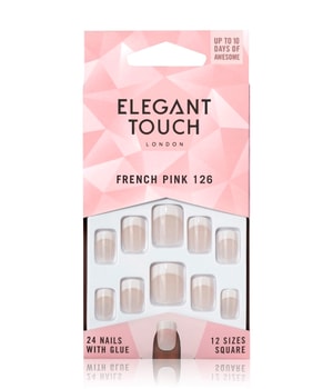 Elegant Touch French Nails 126 S - Pink Kunstnägel-1 Stk