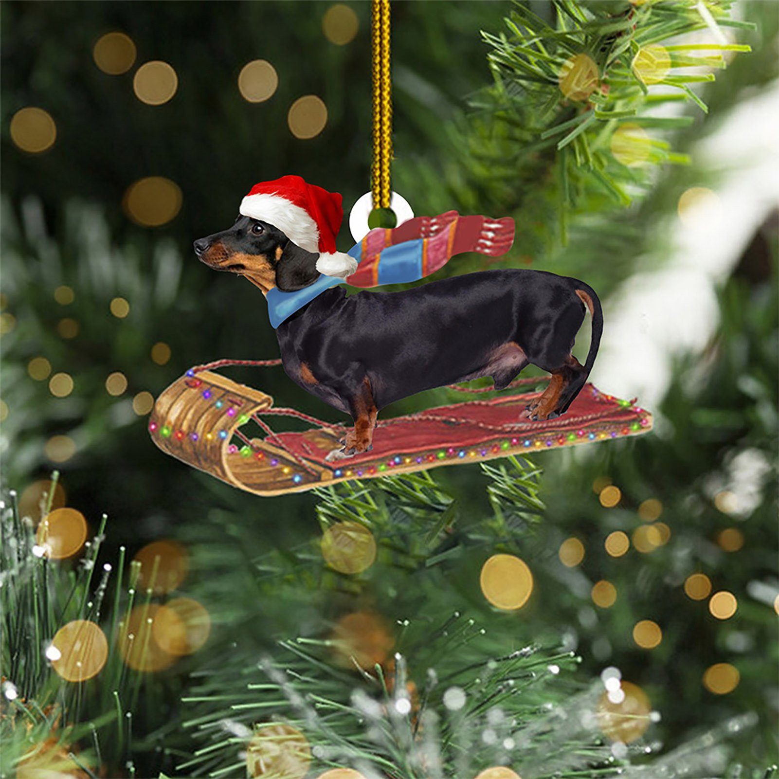 Rutaqian Christbaumschmuck Weihnachts-Anhänger Hängeornamente Weihnachtsanhänger Verzierung Deko