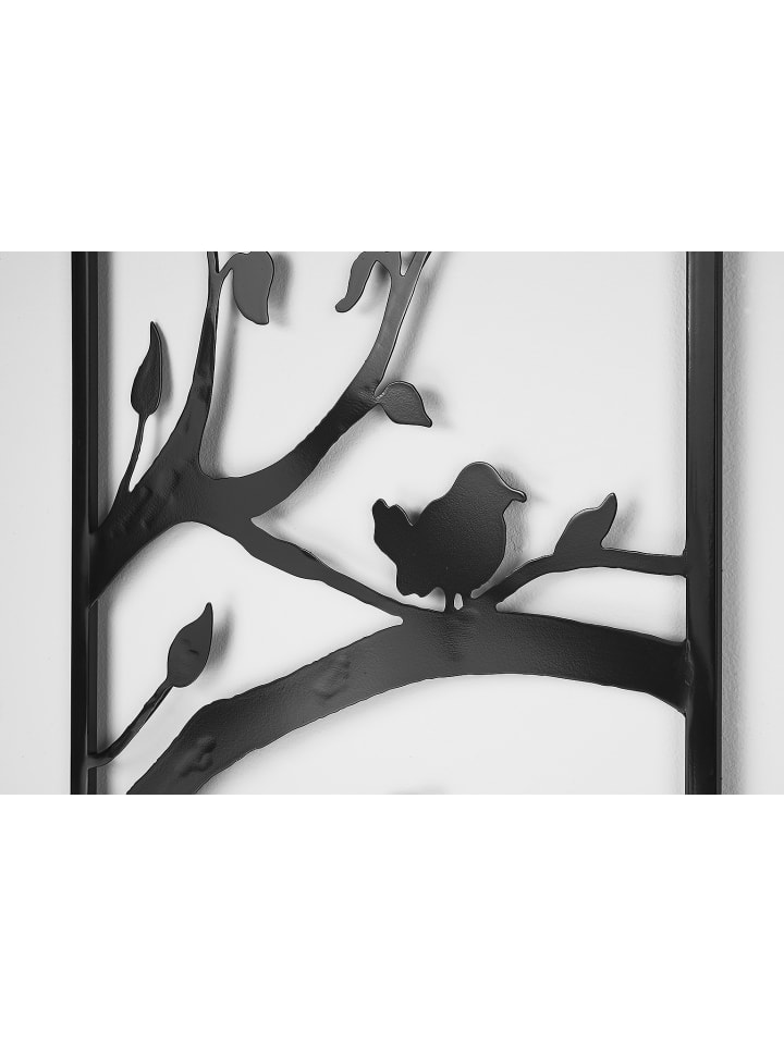 kobolo Metallbild TREE3PARTS in Schwarz günstig kaufen onesize