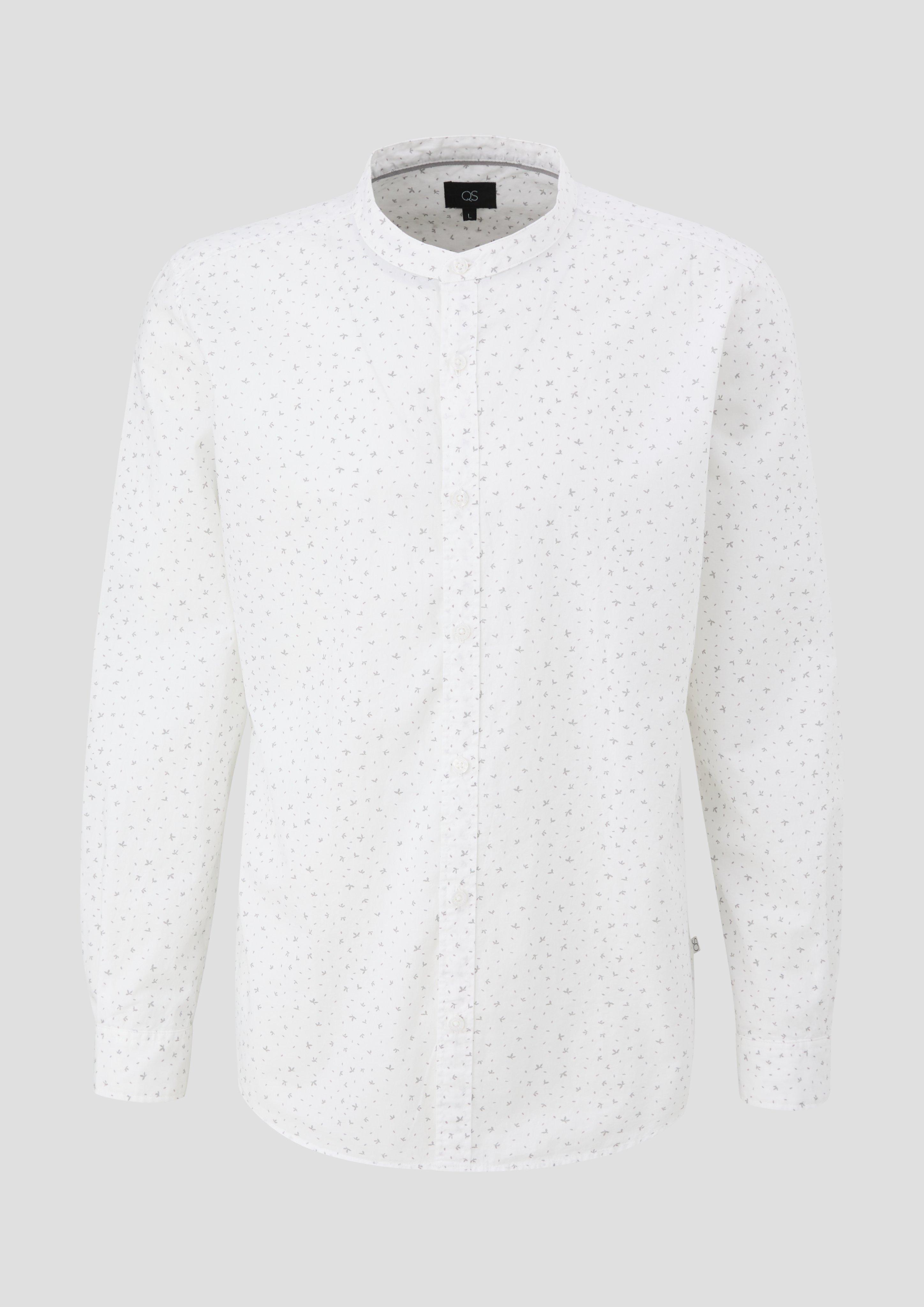 Baumwollhemd mit All-over-Print  2154591-01A0