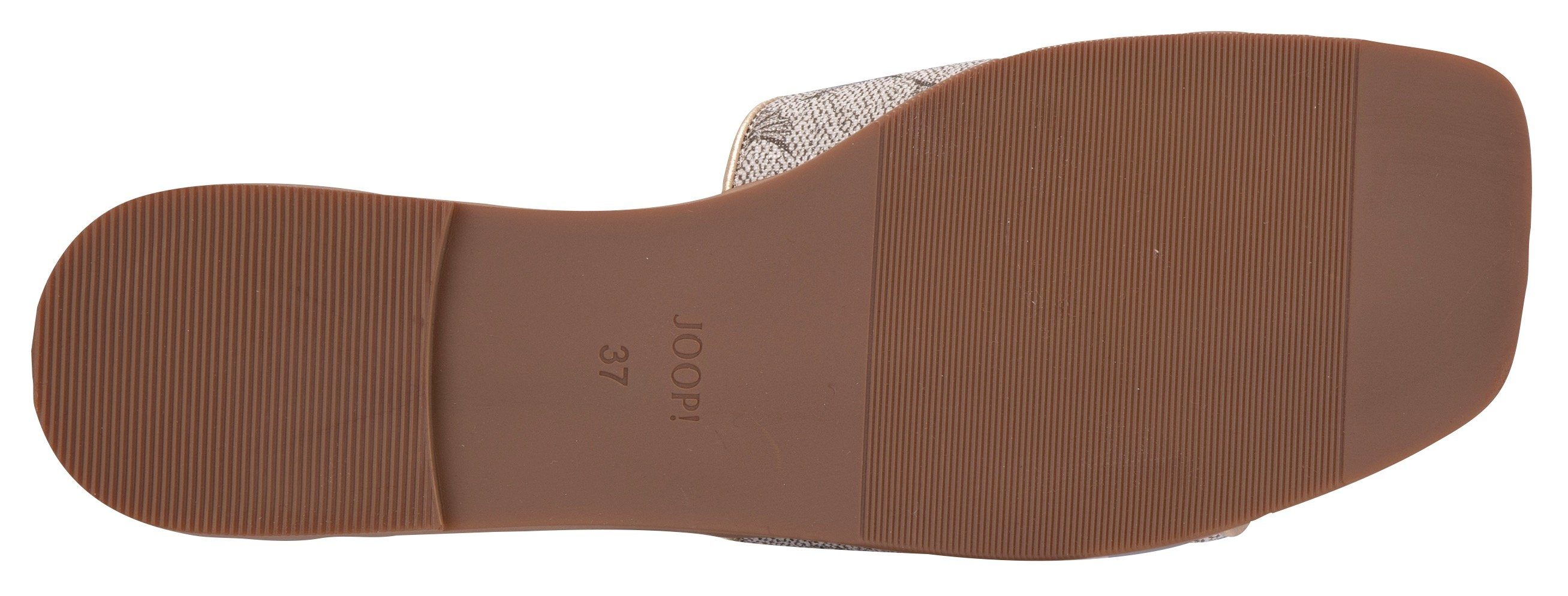 Joop! Pantolette mit kleinem Metall-Label