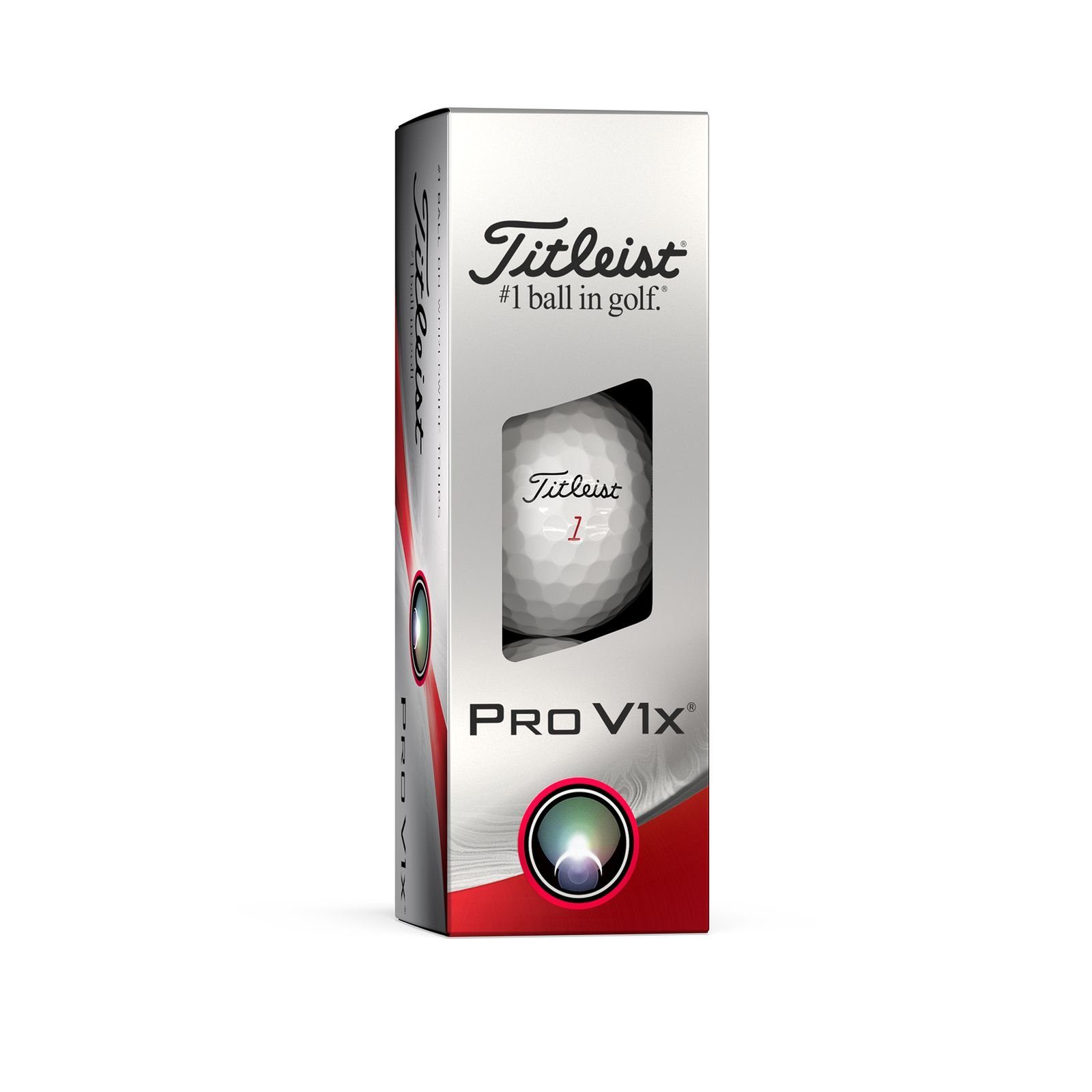 Titleist Golfball Titleist Pro V1x Golfbälle 12 Stück, Neue Version 2023 I HOHER BALLFLUG,MAXIMALE LEISTUNG