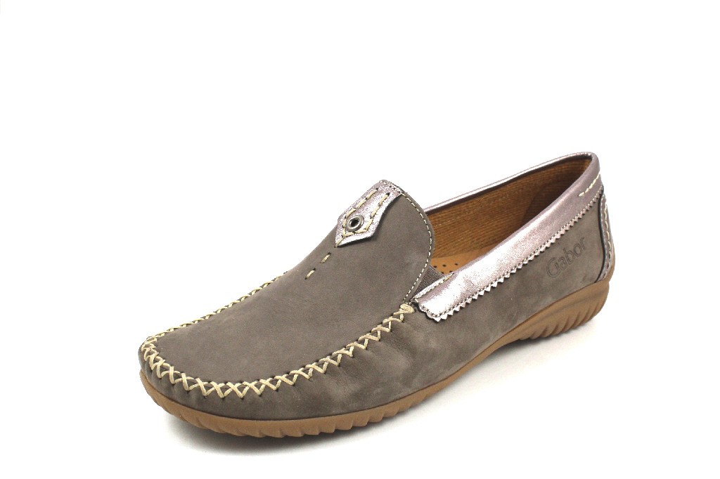 GABOR Sportliche Slipper grau