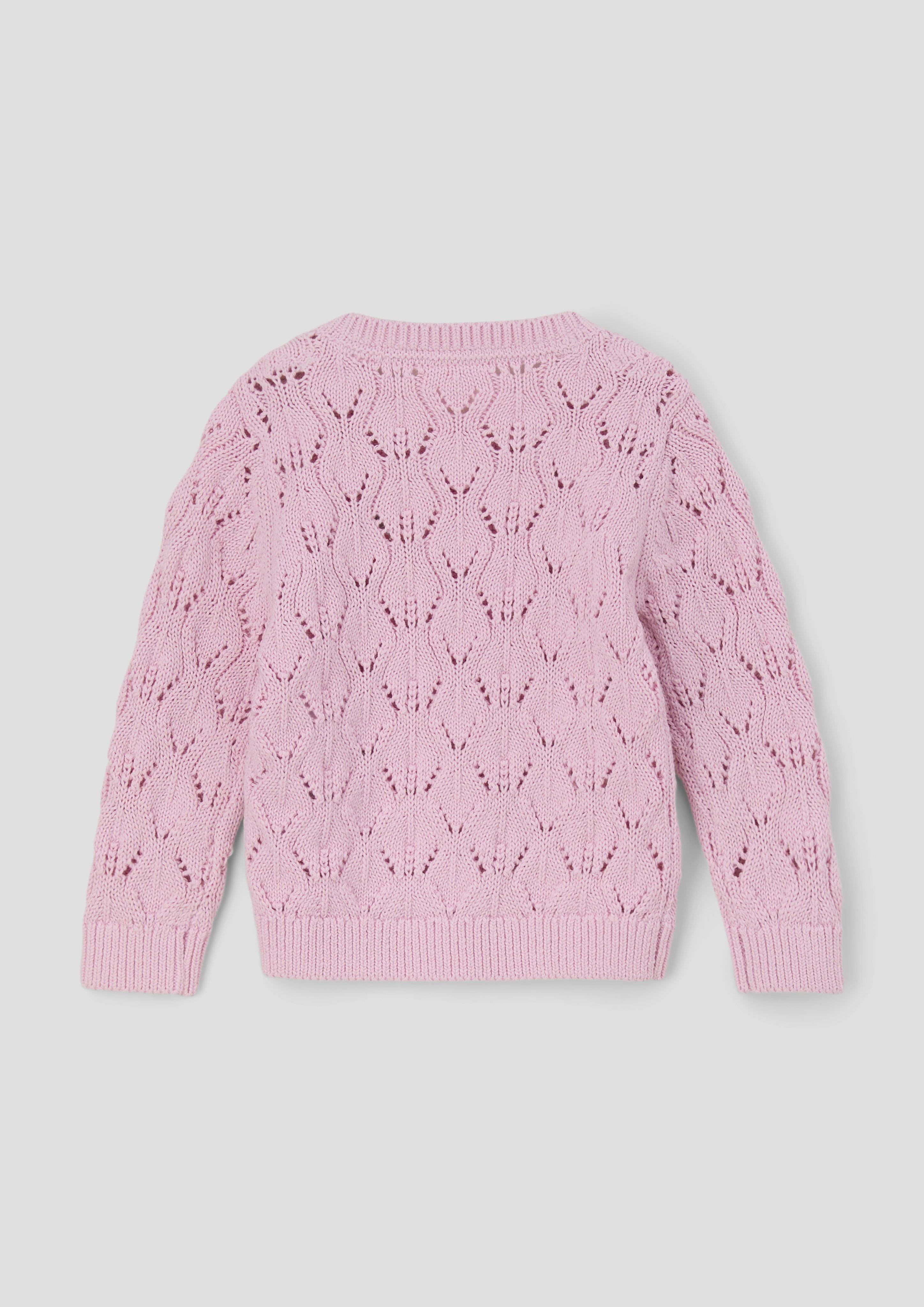 Strickpullover mit Stickerei  2140167-4073