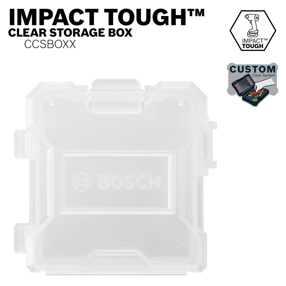 BOSCH Clear Insert Case Only - IMPACT TOUGH