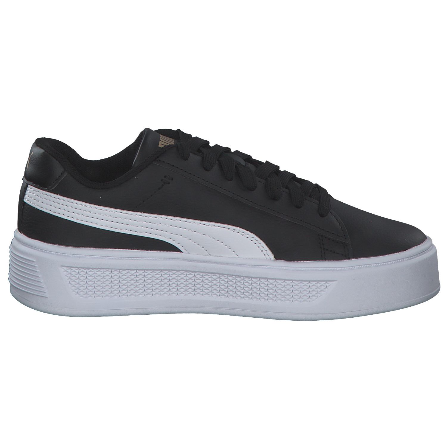 Puma Smash Platform v3 390758, Schnürschuhe, Herren, black/white