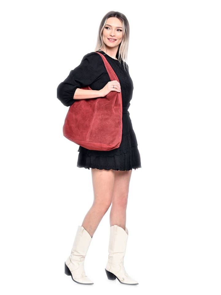 Anna Luchini Shopper in Rot günstig kaufen onesize