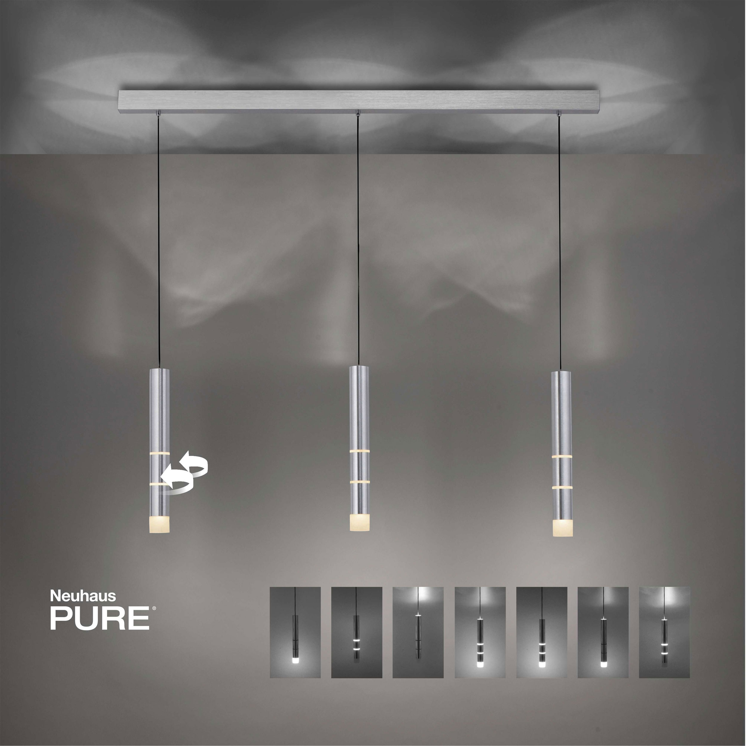 PURELED-Pendelleuchte 12flg