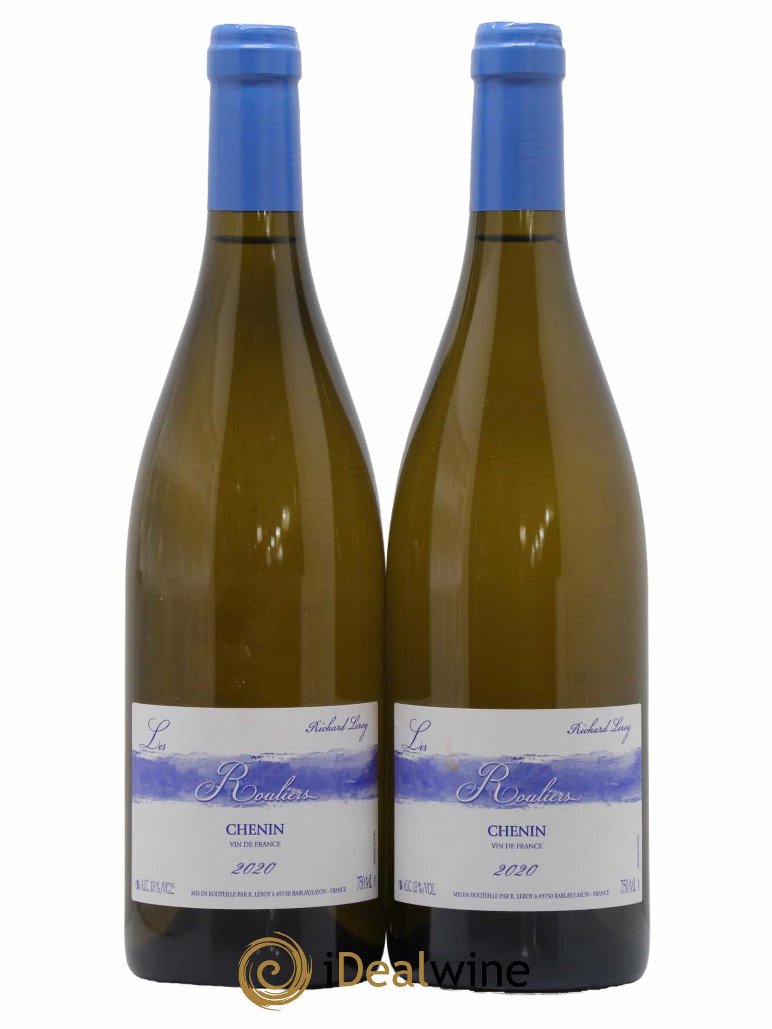 Vin de France Les Rouliers Richard Leroy  2020 - Lot de 2 Bouteilles